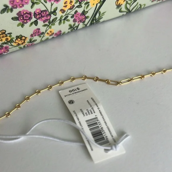 New Tory Burch ROXANNE DELICATE LONG NECKLACE - Picture 12 of 15